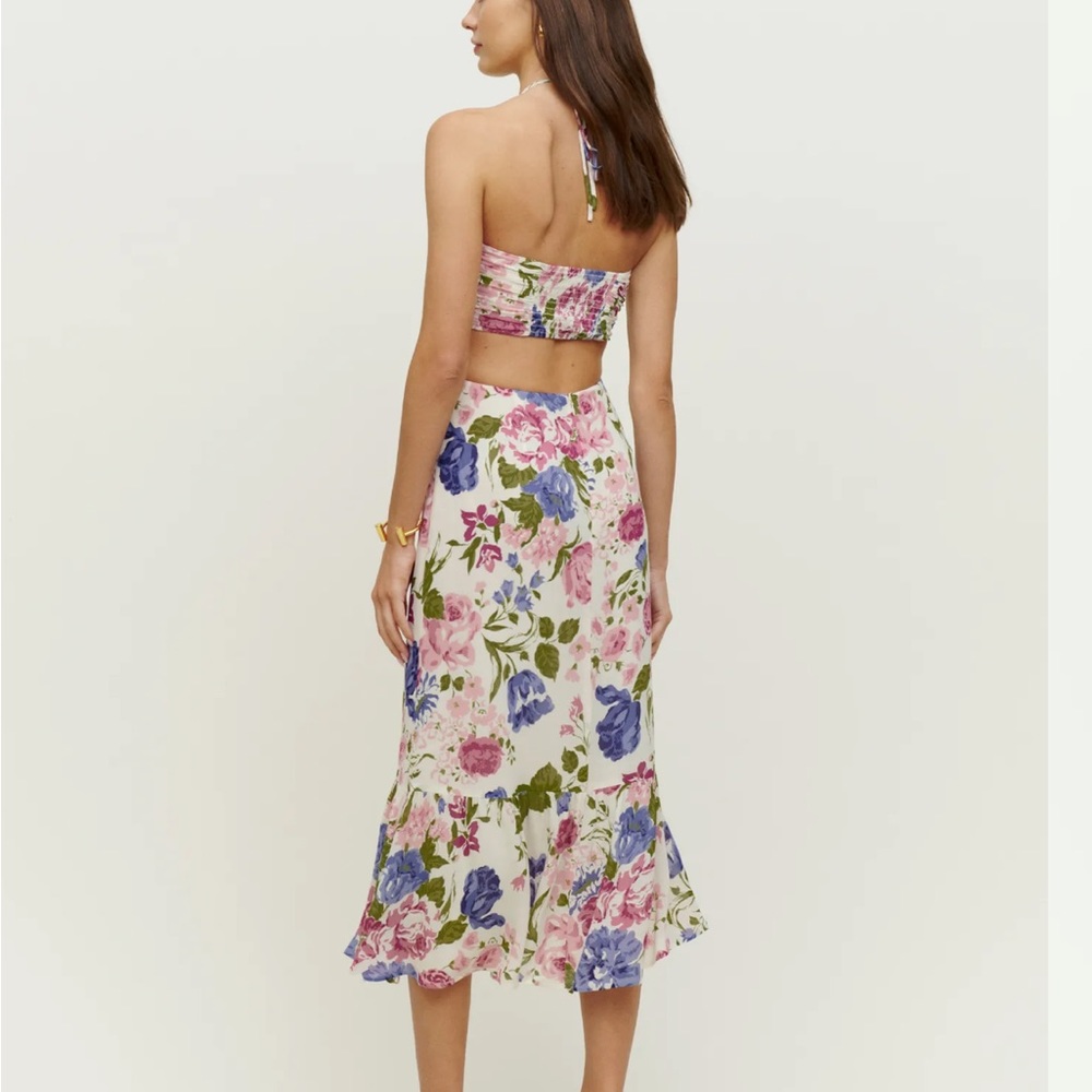 Reformation Riya Dress in Donna - NWT